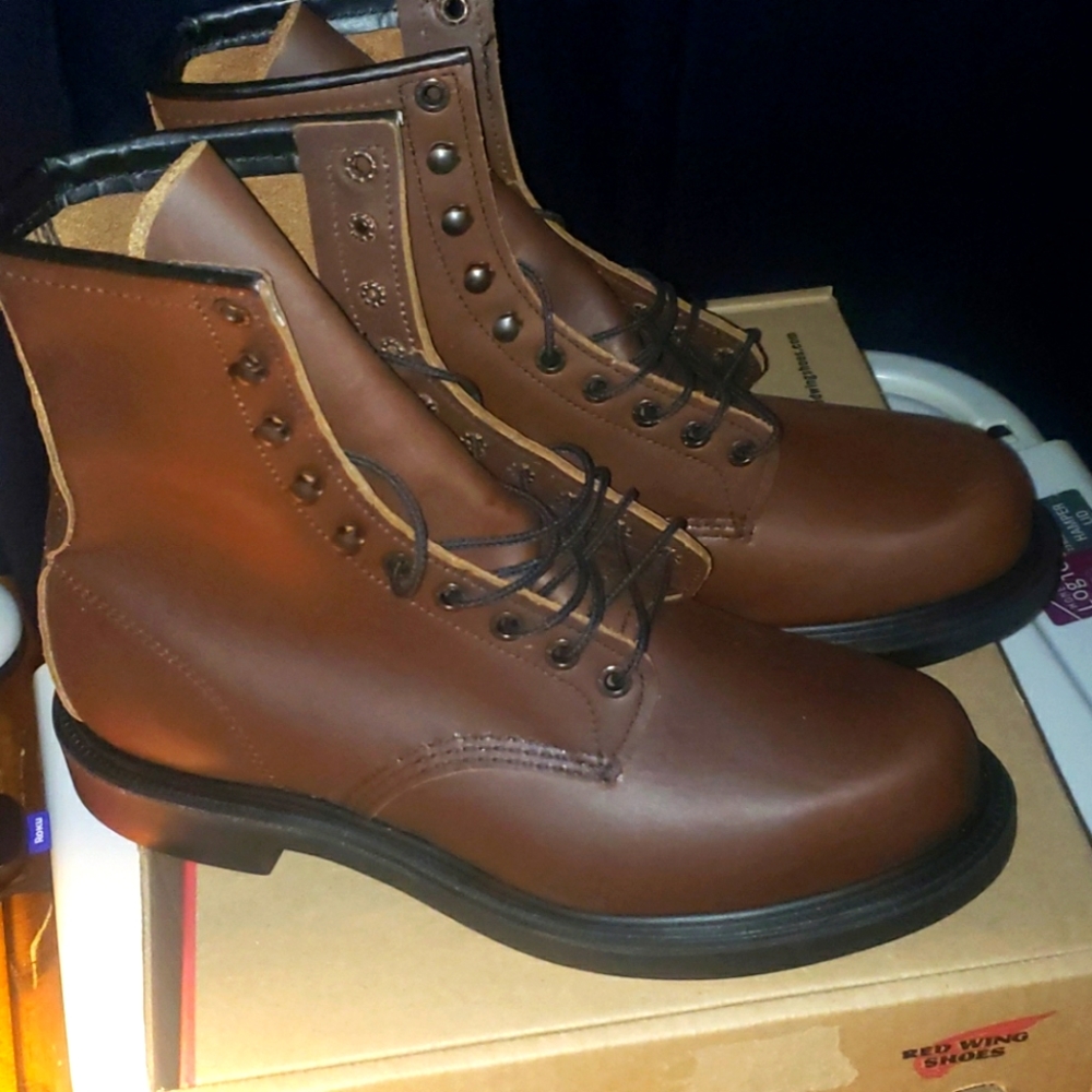 New Redwing 953 brown boots 9.00